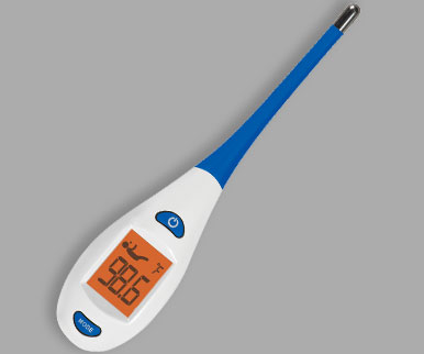 Lumiscope 2210 Quick Read Dual Scale Digital Thermometer